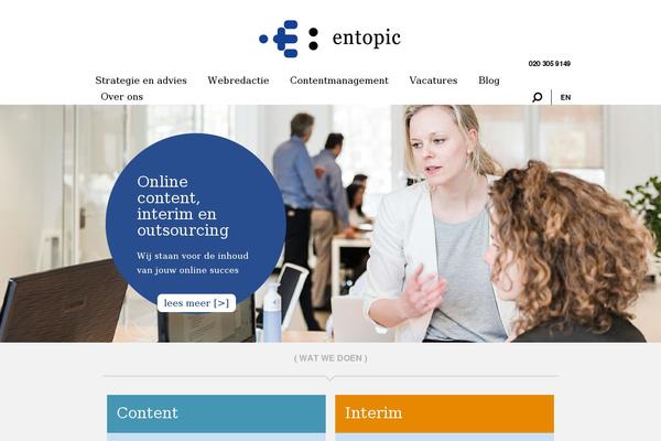 entopic.com site used Entopic