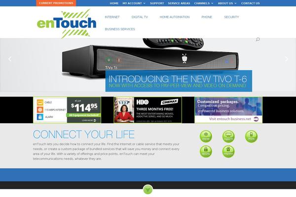 entouch.net site used Astound