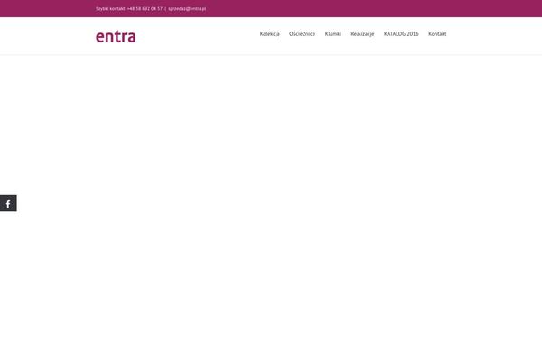 entra.pl site used Avada