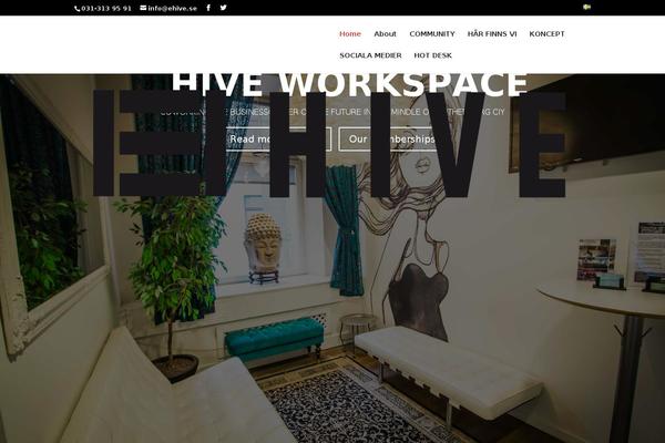 entrepreneurialhive.com site used Divi