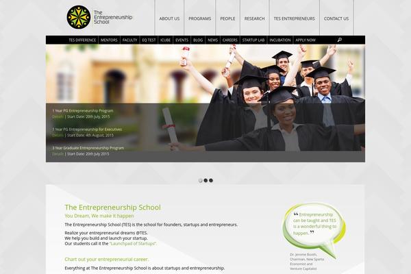 entrepreneurship.edu.in site used Eschool
