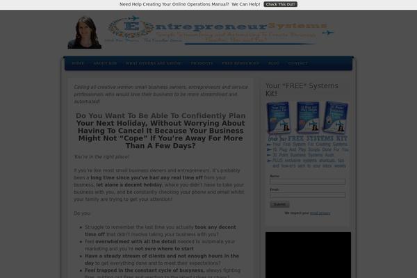 entrepreneursystems.com site used Alyeska