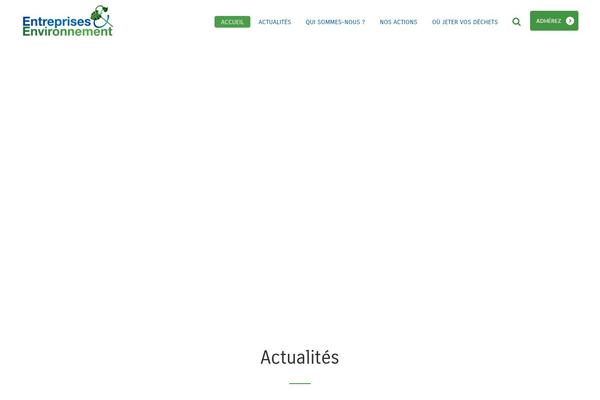 Green theme site design template sample