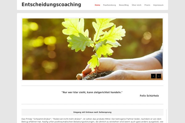 entscheidungs-coaching.com site used Bizz