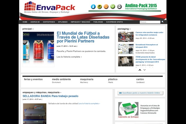 envapack.com site used Smart Magazine