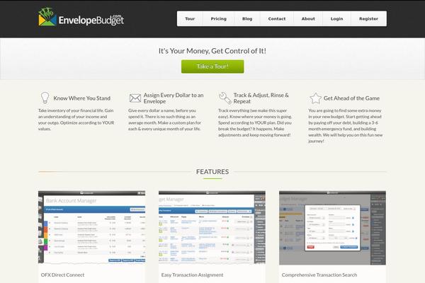 envelopebudget.com site used Qresponsive