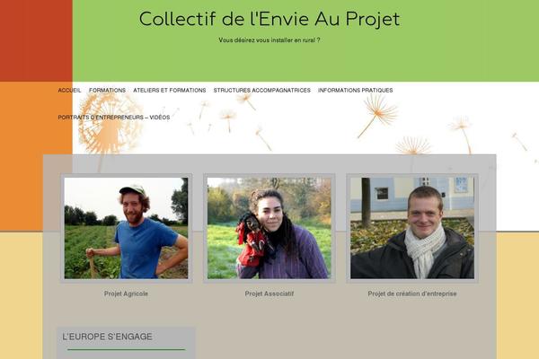 envieauprojet.fr site used Nature Bliss