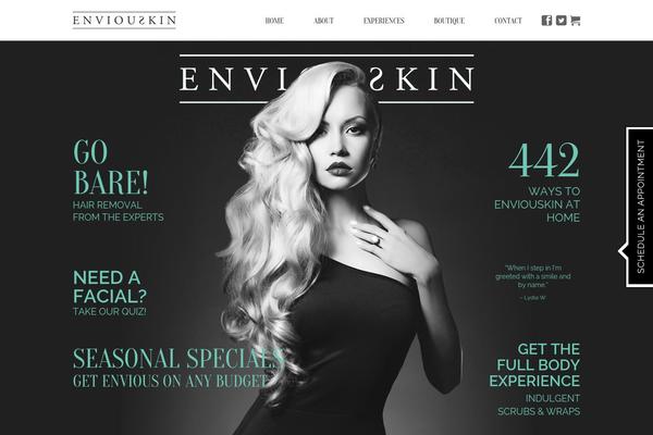 enviouskin.com site used Enviouskin