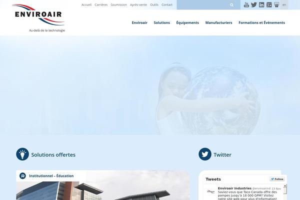 enviroair.ca site used Enviroair