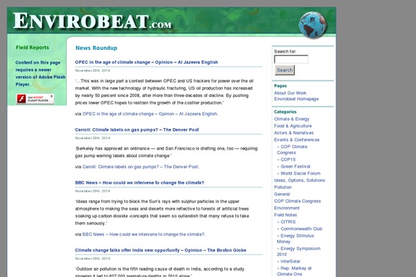 envirobeat.com site used Envirobeat_jq