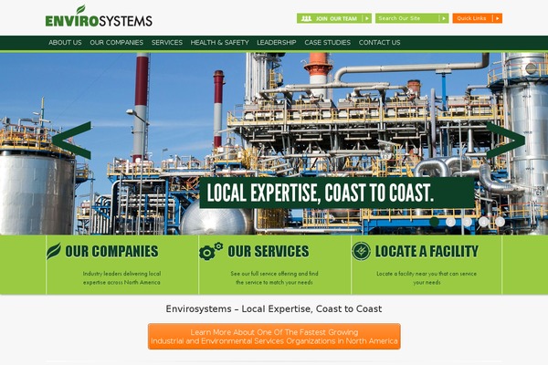 envirosystems WordPress theme, websites list used envirosystems theme envirosystems theme websites examples