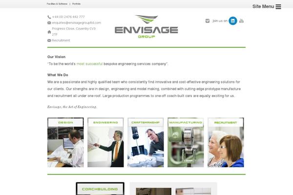 envisagegroupltd.com site used Envisage