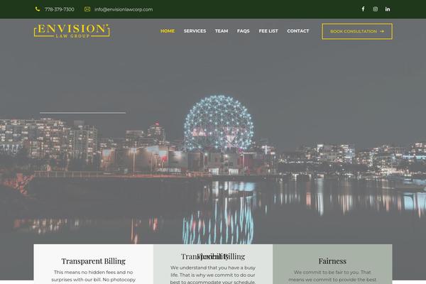 envisionlawcorp.com site used AttorCO