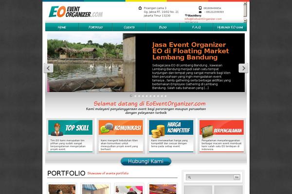 eoeventorganizer.com site used Eotheme
