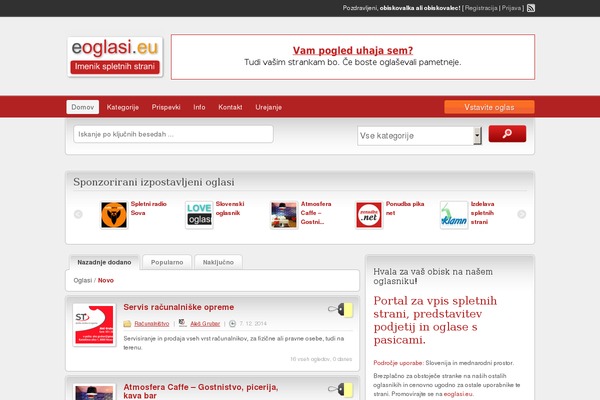 eoglasi.eu site used Classipress2-v3.3