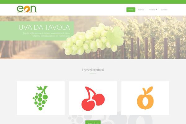 OrganicFood theme site design template sample