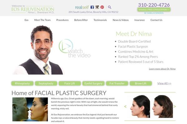 eosrejuvenation.com site used Ghost Theme