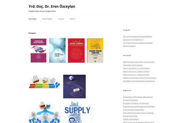 eozceylan.com site used Twenty Twelve