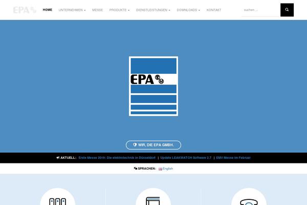 epa-filter.de site used Eparesponsive