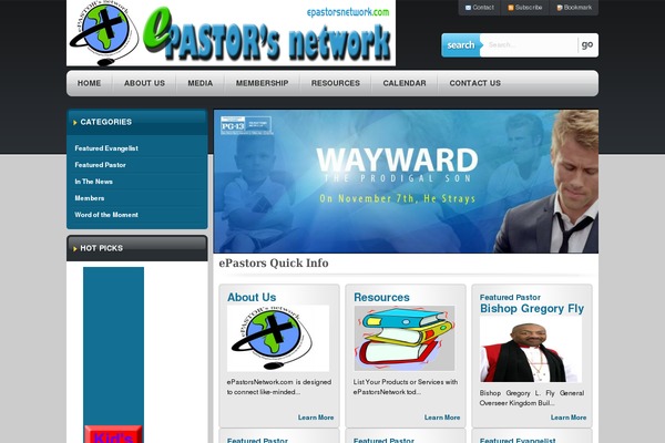 epastorsnetwork.com site used Triumph