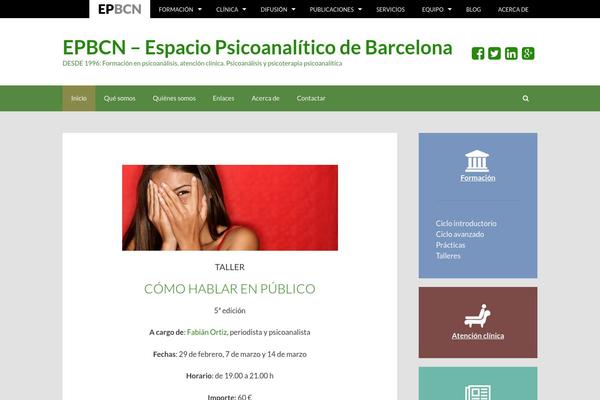 GeneratePress theme site design template sample