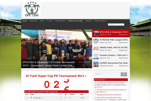 epca.com.sa site used Football Club