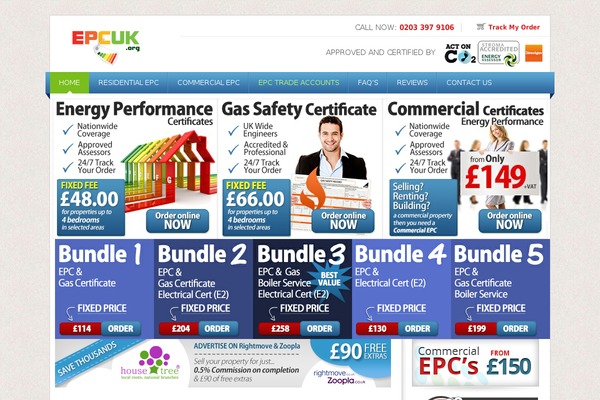 Epc theme site design template sample