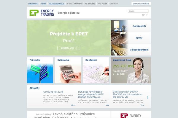 epet.cz site used Epet
