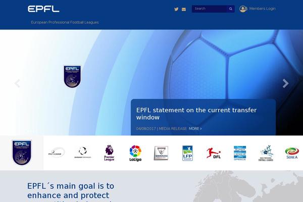 epfl-europeanleagues.com site used Epfl