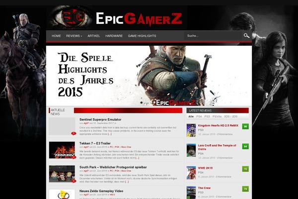 epic-gamerz.de site used Egdarkness