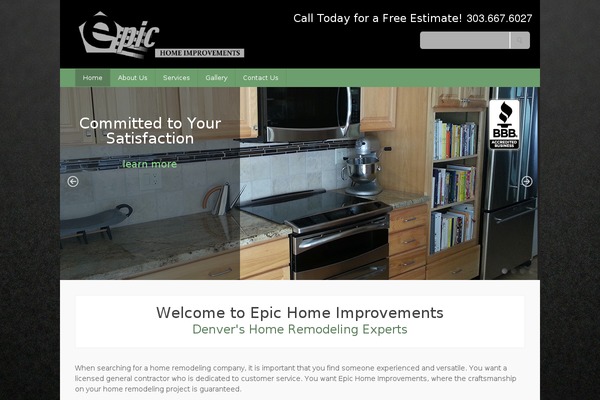 epichomeimprovements.com site used Inspired