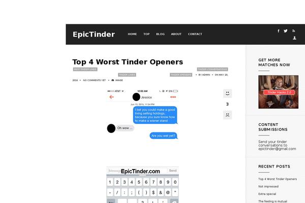 epictinder.com site used Fastforward