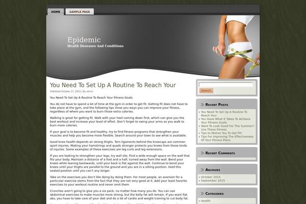 epidemic.biz site used Weight_loss_wp