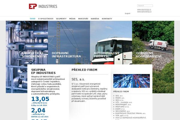 epindustries.cz site used Epindustries