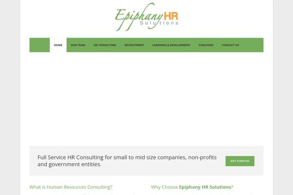 epiphanyhrsolutions.com site used Charityhub-child