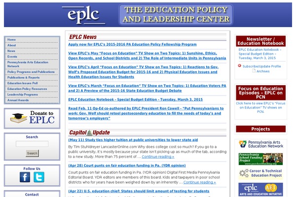 eplc.org site used Eplc