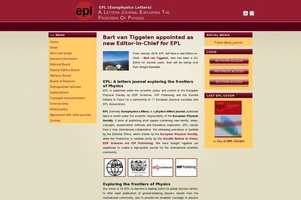 Academix website example screenshot