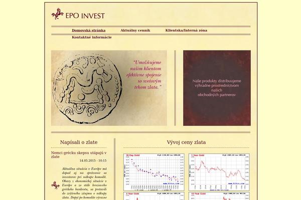 epoinvest.sk site used Zohar