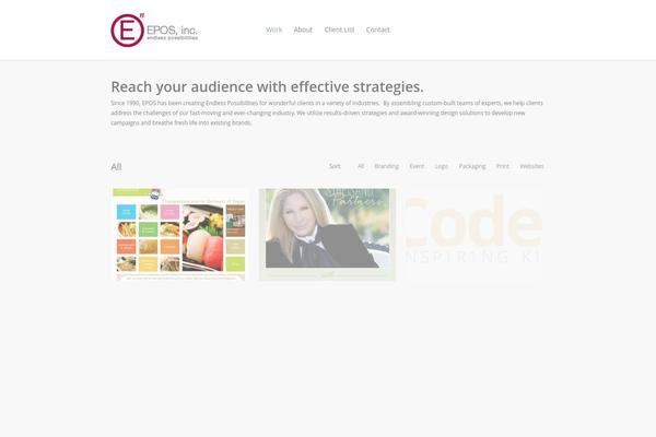 Salient theme site design template sample