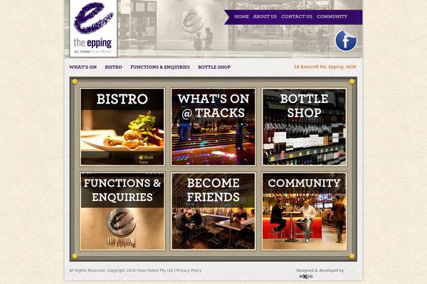 eppinghotel.com.au site used Epping