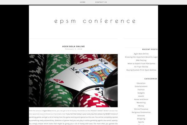 epsmconference.org site used Serein