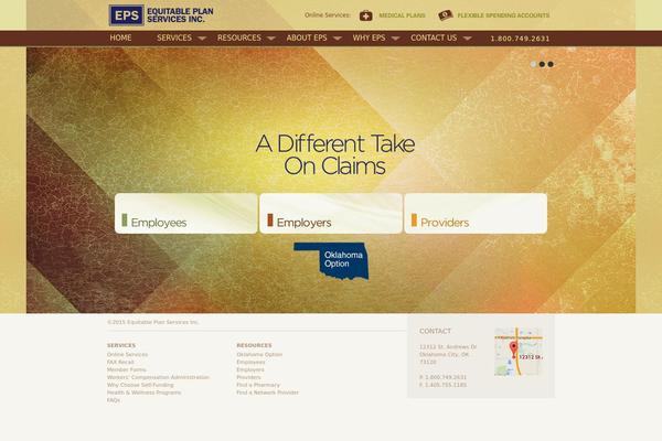 Eps theme site design template sample