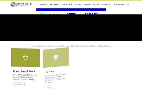 epworth.org site used Accesspressray-pro