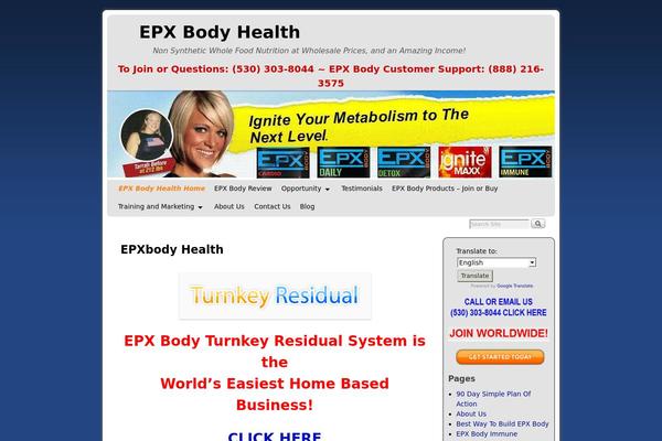 Weaver II pro theme site design template sample