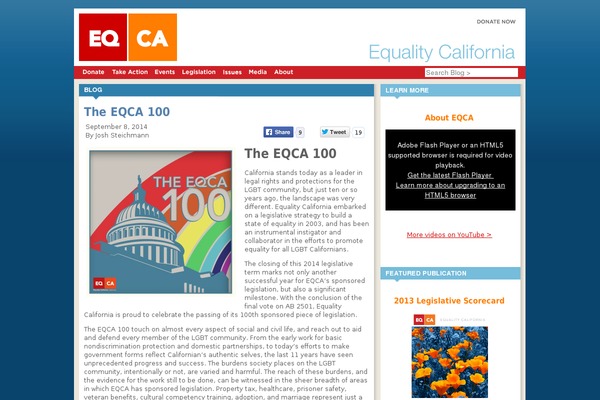 eqcablog.org site used Eqca