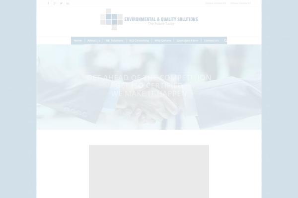 eqsonline.com site used Enfold