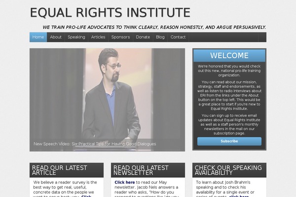 equalrightsinstitute.com site used Grassroots-alt-staff