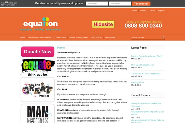 equation.org.uk site used Massive Press