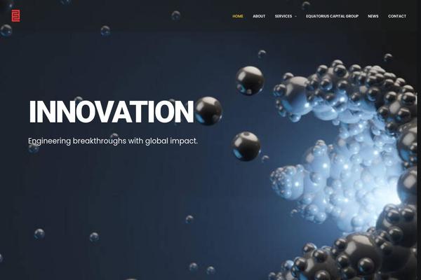 Uncode theme site design template sample