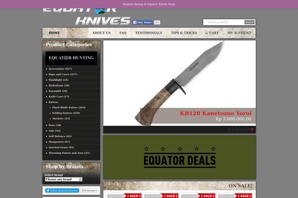equatorknives.com site used Eknives